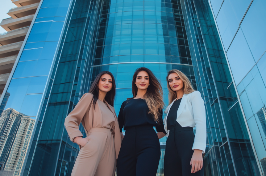 jobxdubai_3_attractive_women_professionally_dressed_are_stand_88129cac e47d 4adb a3fb 68d1ef97624d_2 e1745410113306