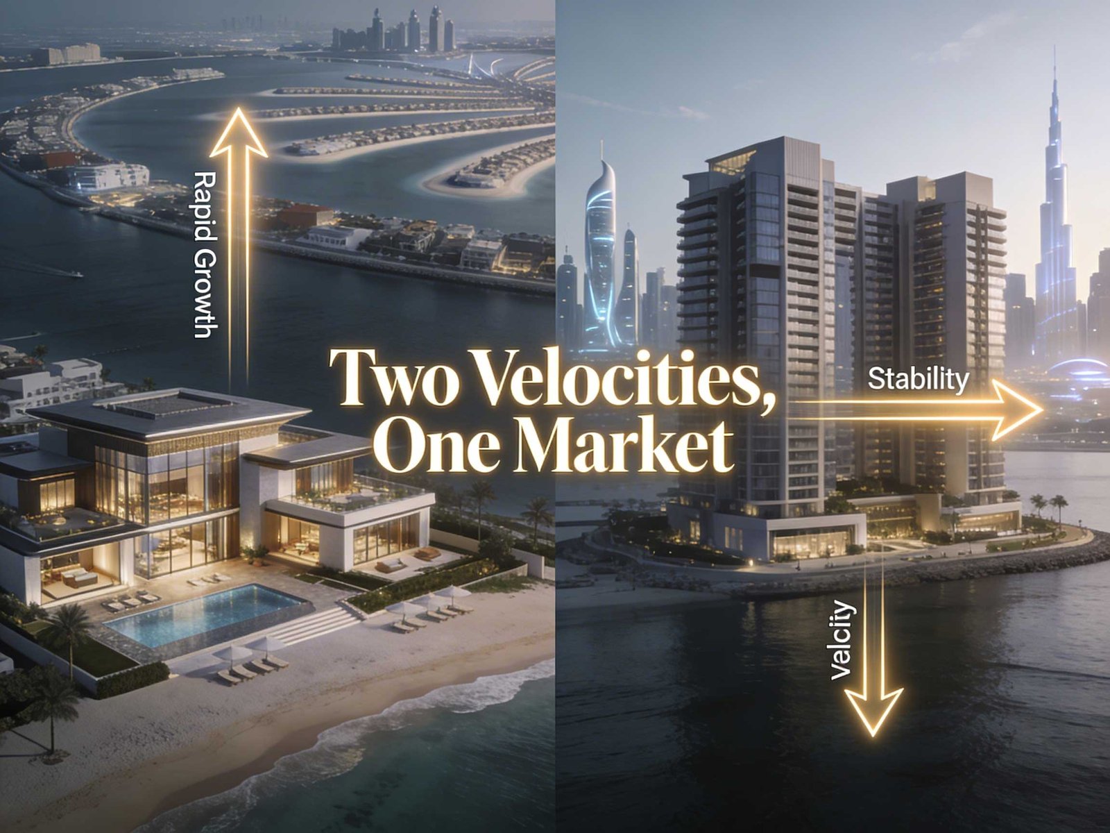 Dubai two-speed real estate market-Dubai luxury property trends 2026-mid-market property stabilization Dubai-prime vs secondary real estate Dubai-Dubai real estate investment ROI 2026