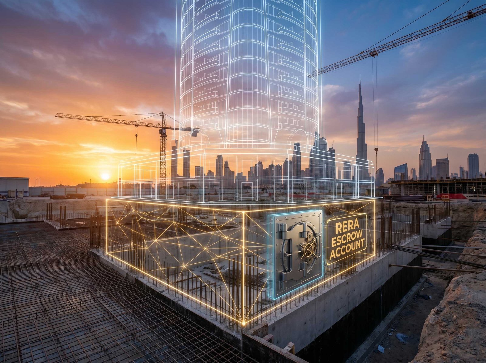 Dubai Escrow Account Laws 2026-Protecting off-plan investment UAE-RERA escrow regulations-Dubai developer trust 2026-off-plan property safety Dubai.